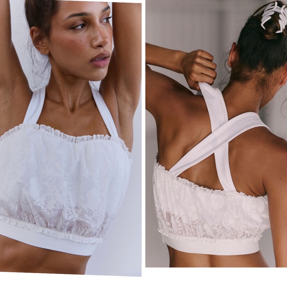 Free People Movement Counting Stars Tank. Color White